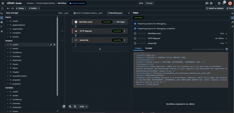 Bookshelf AI – Intelligent Procurement Compliance Copilot – screenshot 9