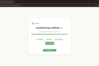 Bloom – Student Wellness Companion