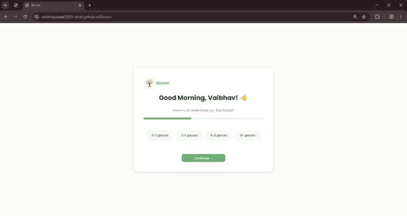 Bloom – Student Wellness Companion – screenshot 5