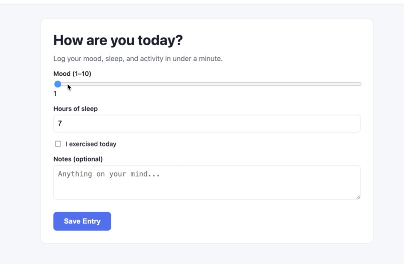 MindTrack – screenshot 1