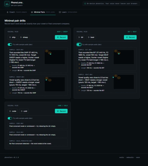 Phonolens – screenshot 1
