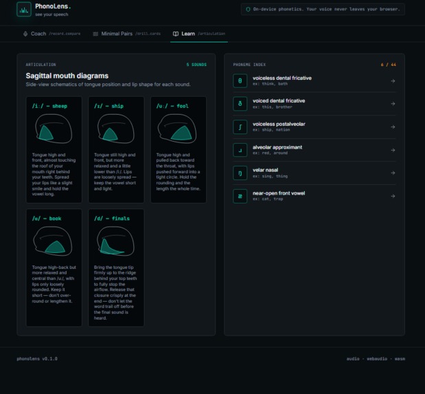 Phonolens – screenshot 2
