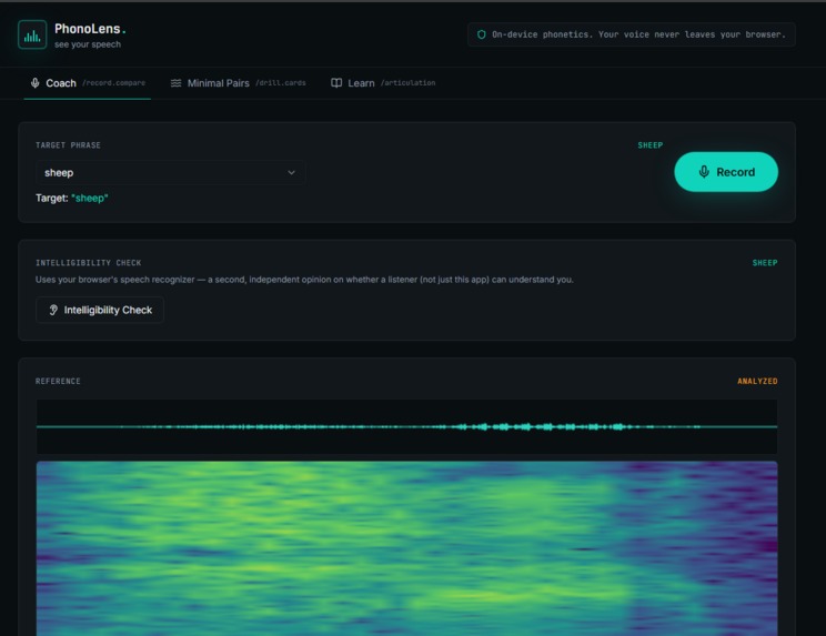 Phonolens – screenshot 5