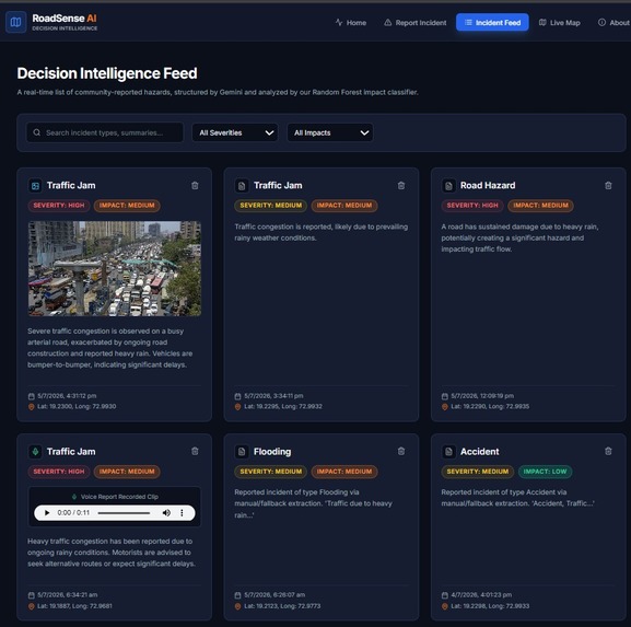 RoadSenseAI – screenshot 3
