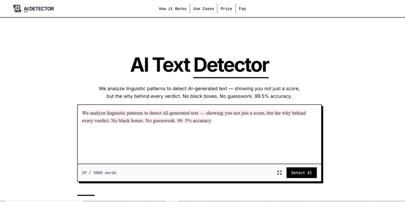 Ai Detector # AI content checker – screenshot 1