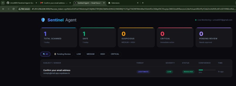 Sentinel-Agent – screenshot 2
