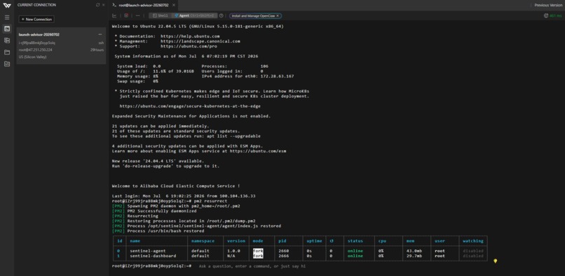 Sentinel-Agent – screenshot 3