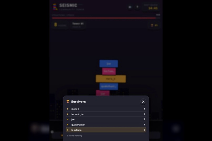 Seismic Jenga – screenshot 3