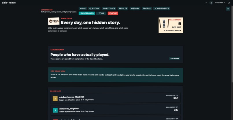 The Daily Mimic – screenshot 11