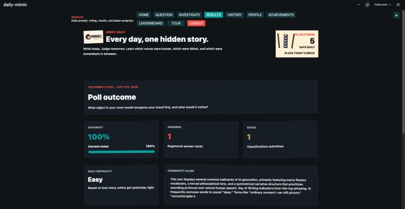 The Daily Mimic – screenshot 7