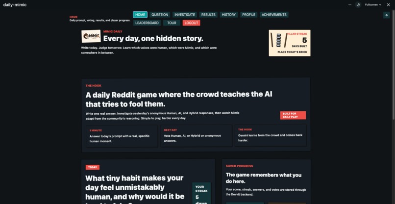 The Daily Mimic – screenshot 4