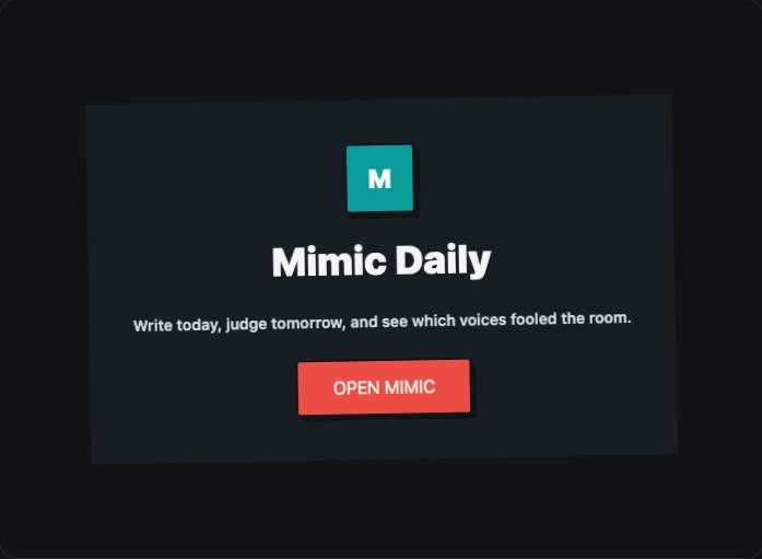 The Daily Mimic – screenshot 12