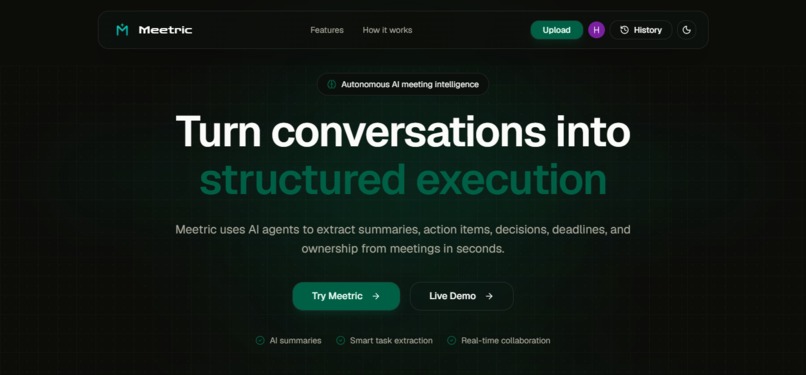 Meetric – screenshot 1