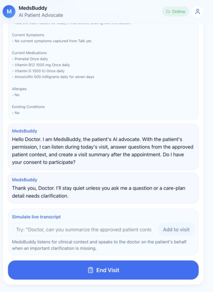 MedsBuddy – AI Patient Advocate – screenshot 3