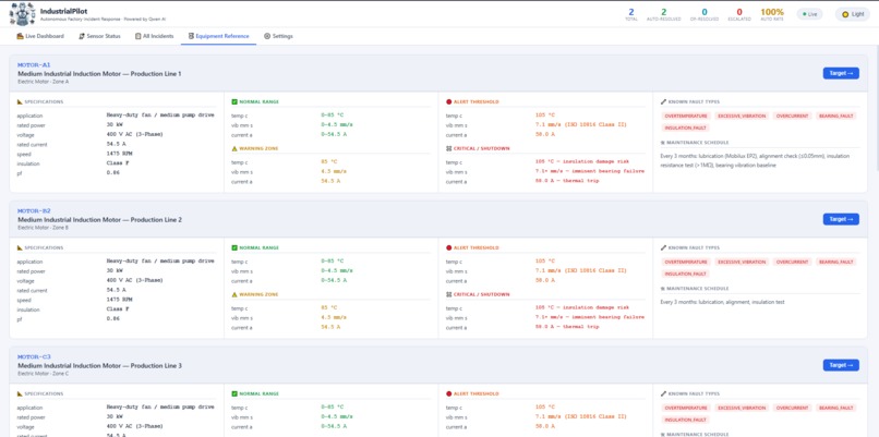 IndustrialPilot — Autonomous Factory Agent – screenshot 6