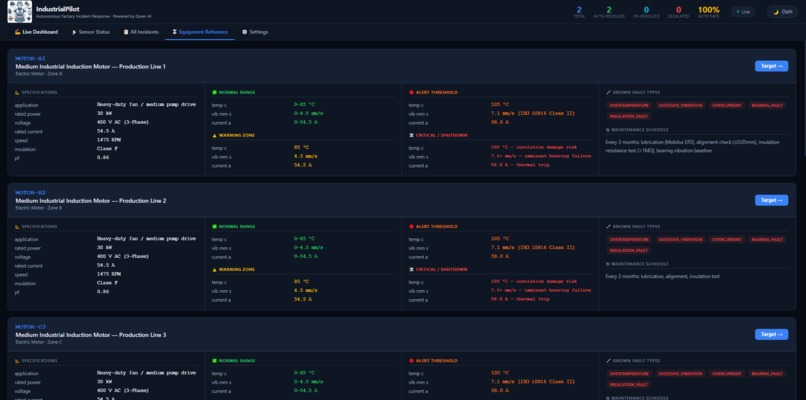 IndustrialPilot — Autonomous Factory Agent – screenshot 7