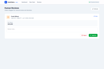 AutoClaims — Multi-Agent AI Insurance Processing