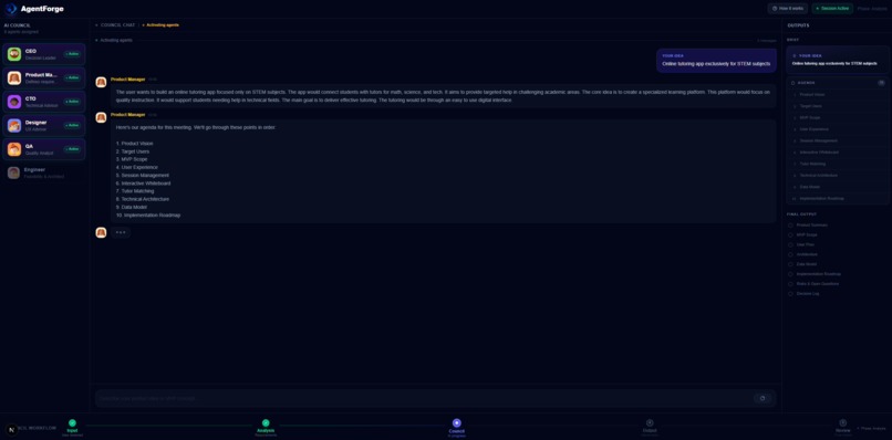Agent Forge – screenshot 1