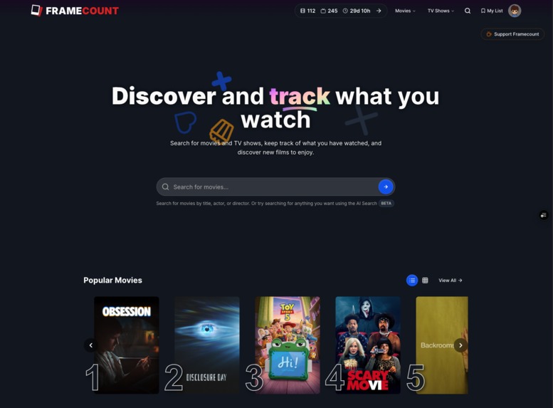 FRAMECOUNT – screenshot 1