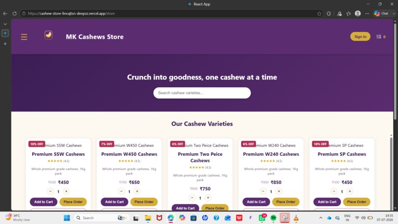 Cashew Store – screenshot 2