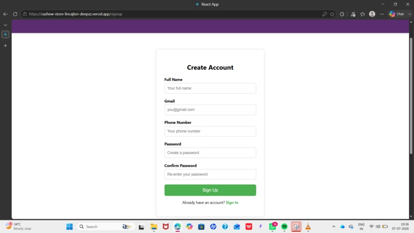 Cashew Store – screenshot 4