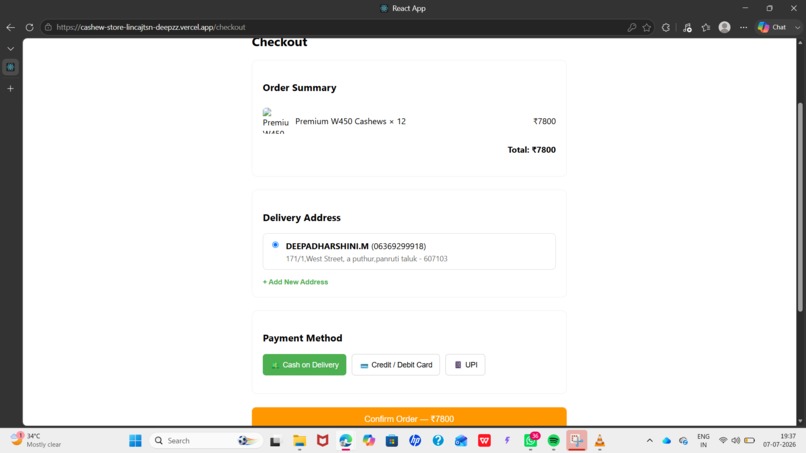 Cashew Store – screenshot 5