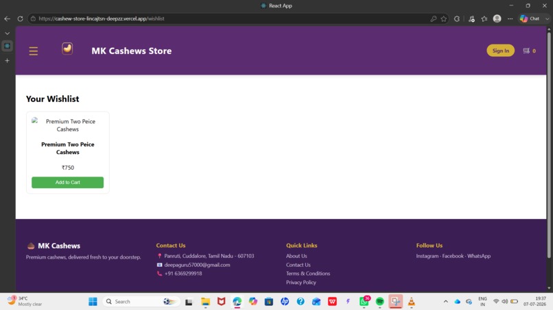 Cashew Store – screenshot 7