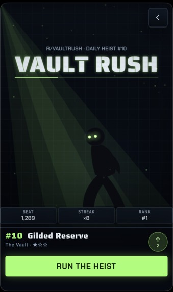 Vault Rush: Every Day a Heist. Every Player a Builder. – screenshot 1