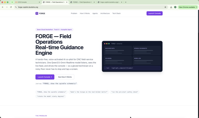 FORGE — Field Operations Real-time Guidance Engine – screenshot 1