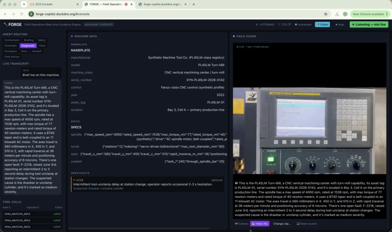 FORGE — Field Operations Real-time Guidance Engine – screenshot 5