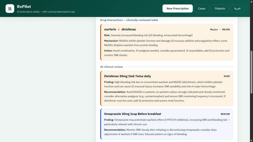 RxPilot – screenshot 2