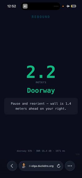 REBOUND — Biomimetic Sonar Navigation – screenshot 3