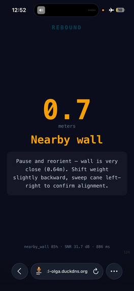 REBOUND — Biomimetic Sonar Navigation – screenshot 5