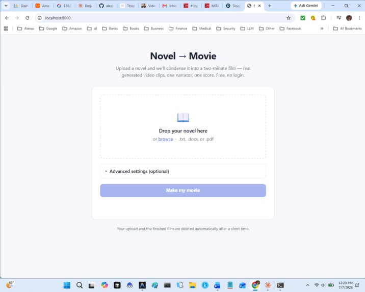 BookToMovie – screenshot 2