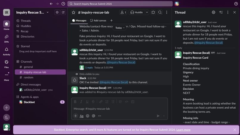 Inquiry Rescue – screenshot 4