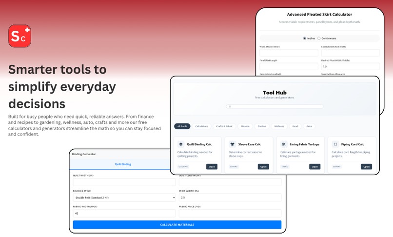 SpeedCalcs – screenshot 3