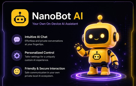 NanoBot: On-Device AI Workspace – screenshot 1