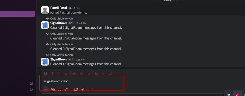 SignalRoom – screenshot 4
