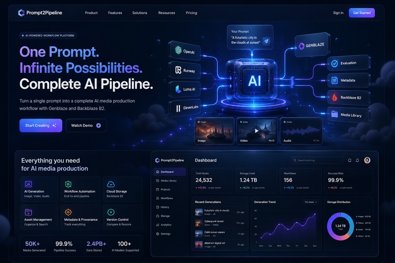 Prompt2Pipeline – screenshot 1