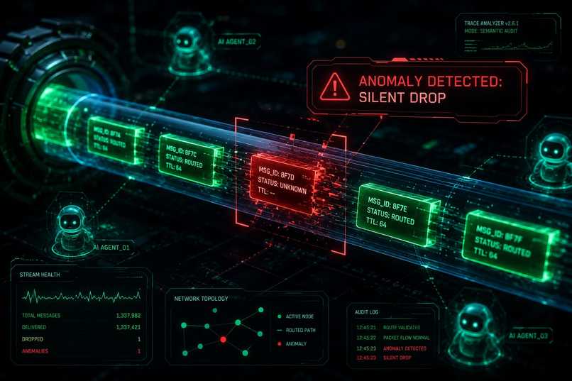 NandaTrace: Semantic Protocol Auditor – screenshot 1