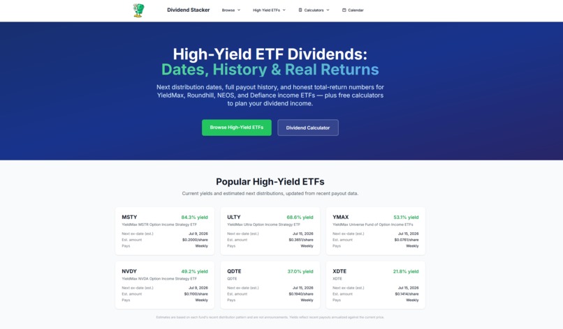 Dividend Stacker – screenshot 1