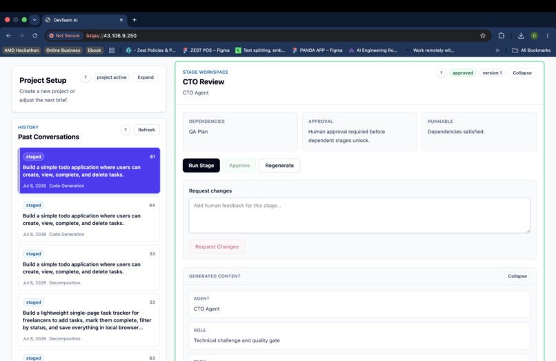 DevTeamAI – screenshot 3
