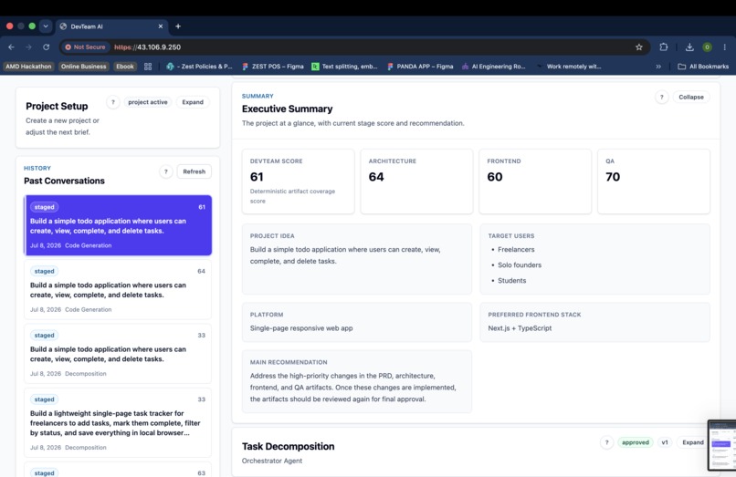 DevTeamAI – screenshot 6