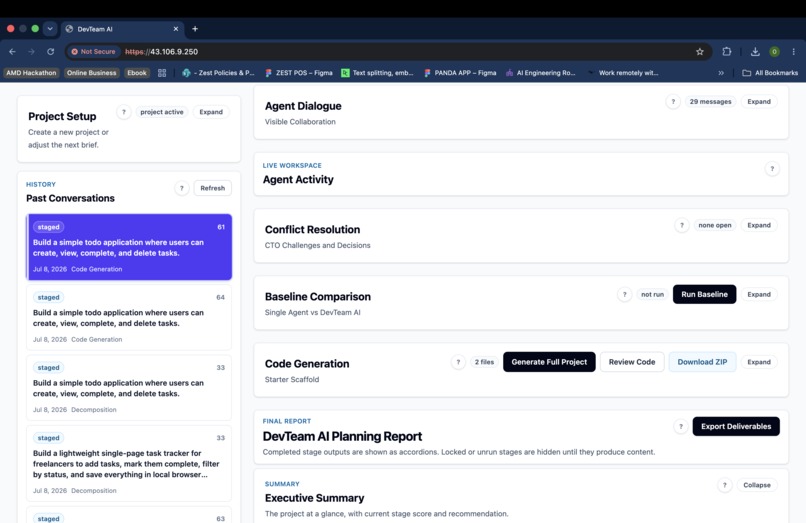 DevTeamAI – screenshot 8