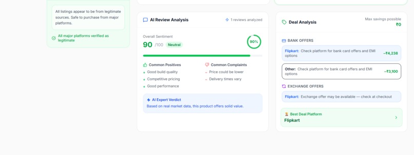 PricePilot – screenshot 1