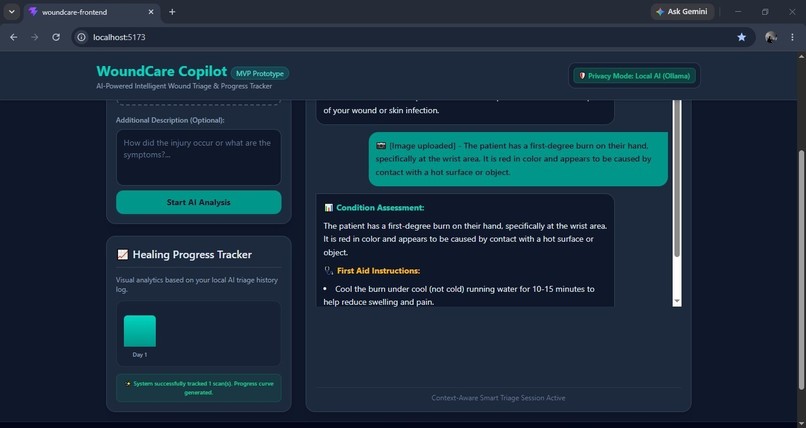 WoundCare Copilot – screenshot 1