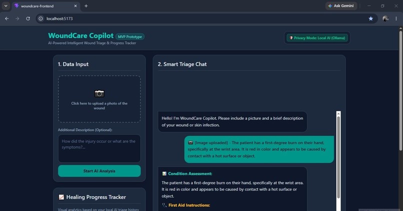 WoundCare Copilot – screenshot 2