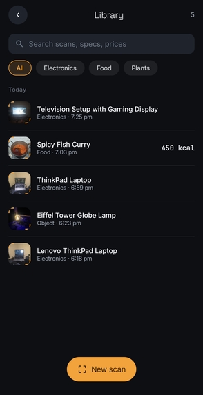 Life Lens Mobile app – screenshot 2