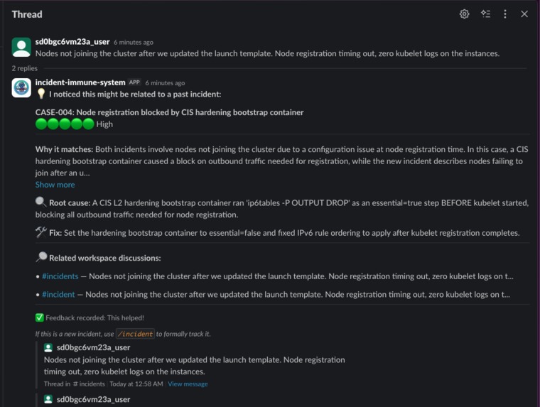 Incident Immune System – screenshot 3
