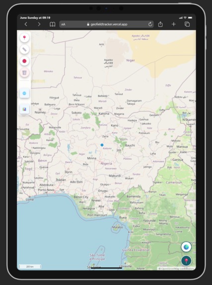 GeoField-Tracker – screenshot 3